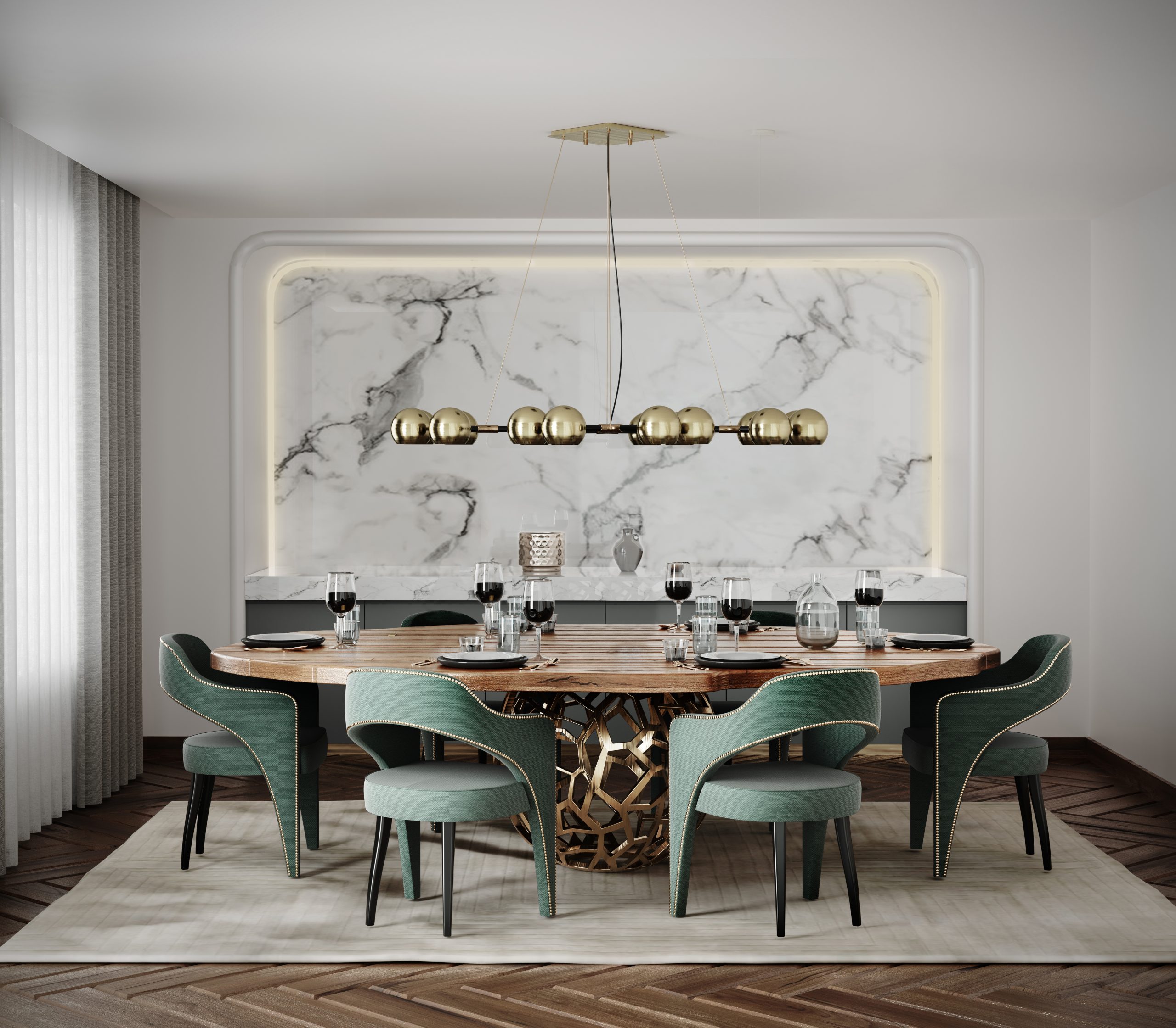 15 Refined Dining Rooms Crafted for Fine Taste and Aesthetic