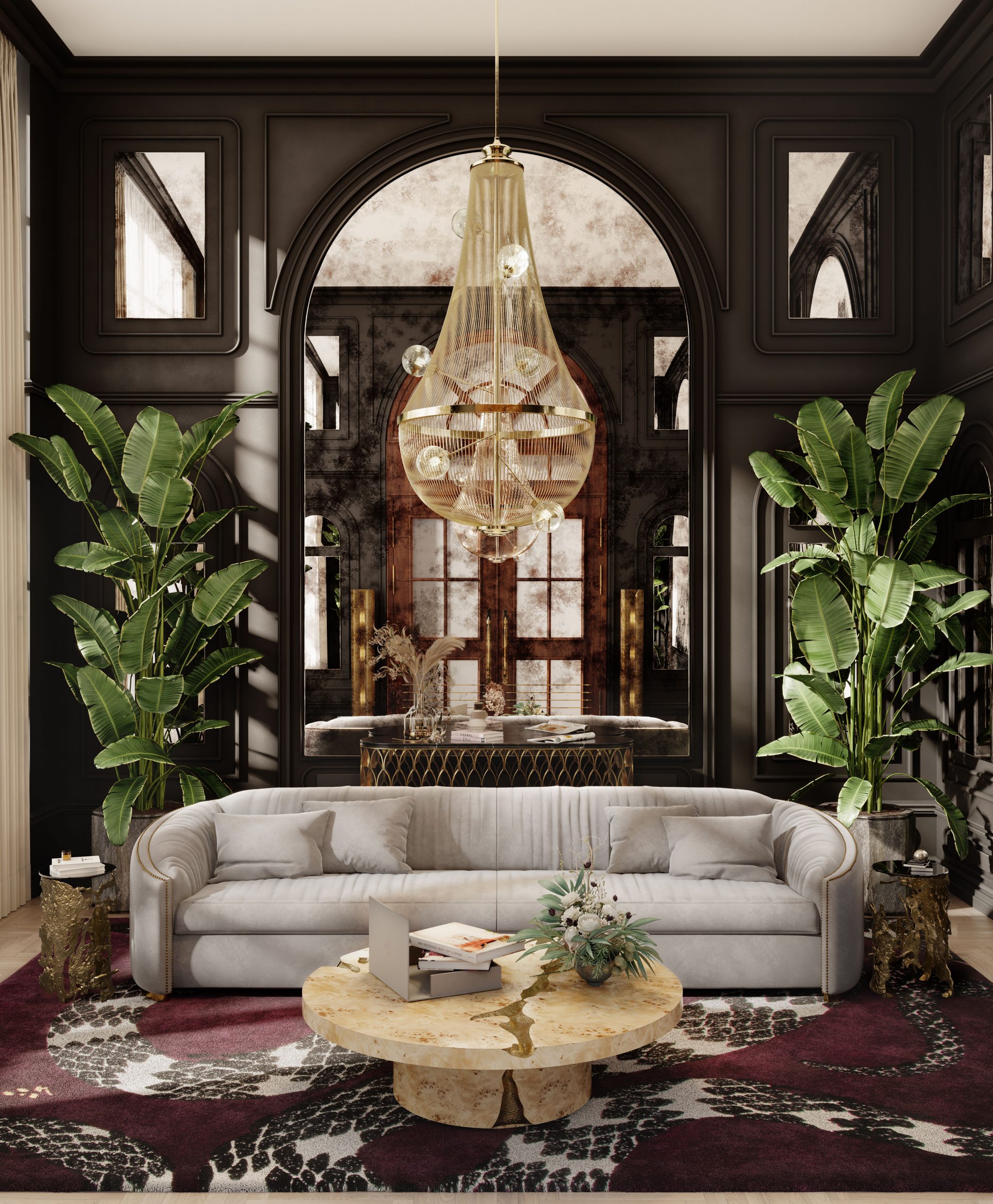 15 Decadent Living Room Designs That Redefine Opulence