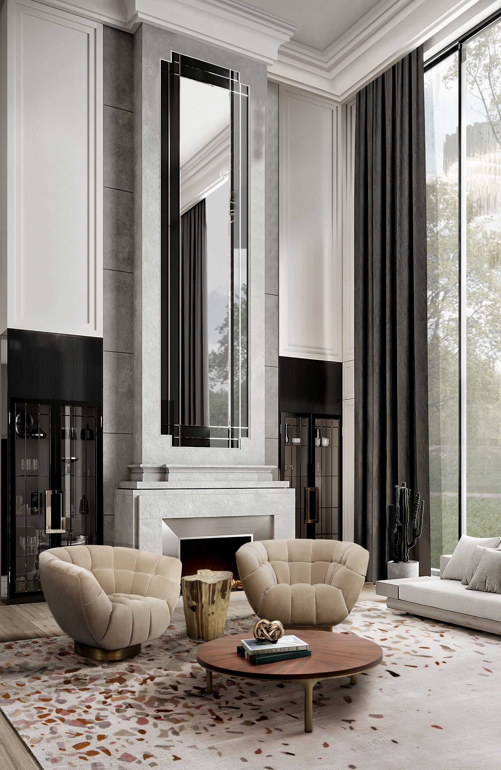 15 Decadent Living Room Designs That Redefine Opulence