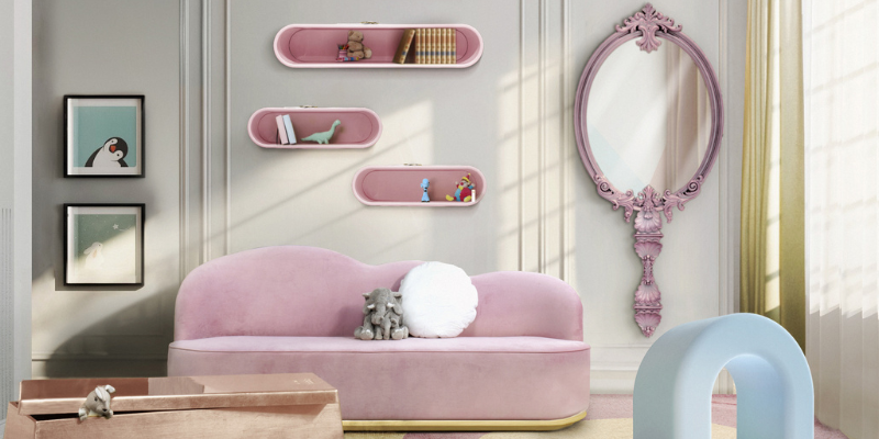 Chameleon Pink Mirror Be Inspired By This Modern Kids' Wall Mirror